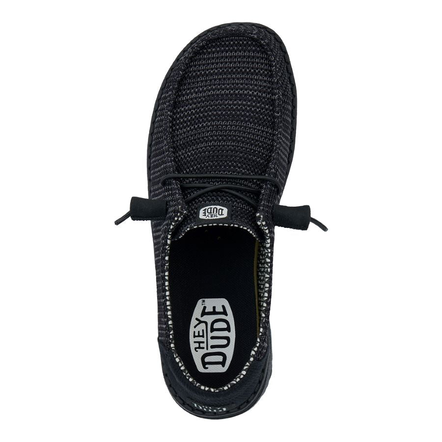 Wendy Stretch Sox Wide - Black/Black - Image 7