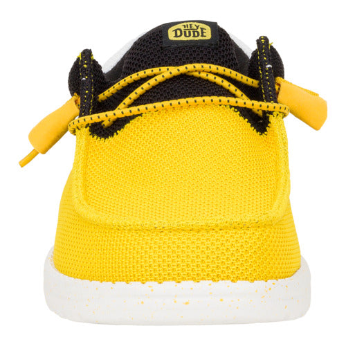 Wally Tri Varsity Mesh - Yellow/Black - Image 4
