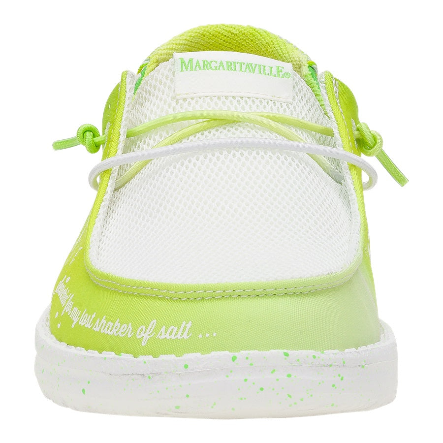 Wendy Margaritaville 2 - White/Lime - Image 5