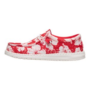Wally Hawaiian - Red/White