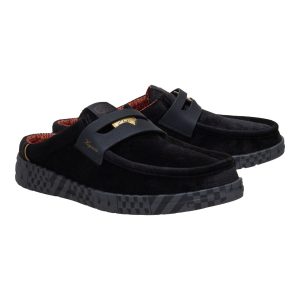 Wally Slip Hogwarts Loafer - Black/Gold